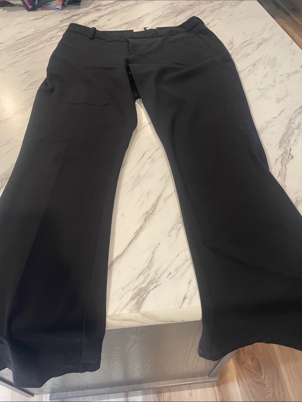 a new day Black Wide-Leg Trousers